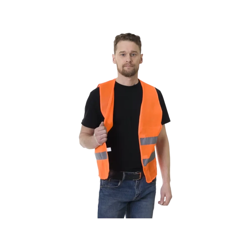 Жилет сигнальный оранжевый  СОП-2 р. M
