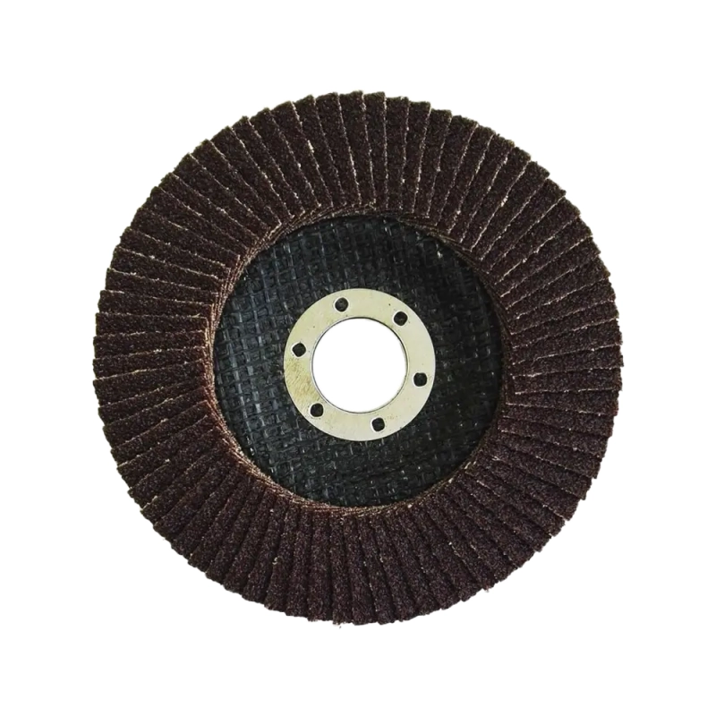 Круг лепестковый торцевой прямой Abraflex FLD-20 125 х 22 мм, зернистость Р80 / Диск для УШМ болгарки КЛТ