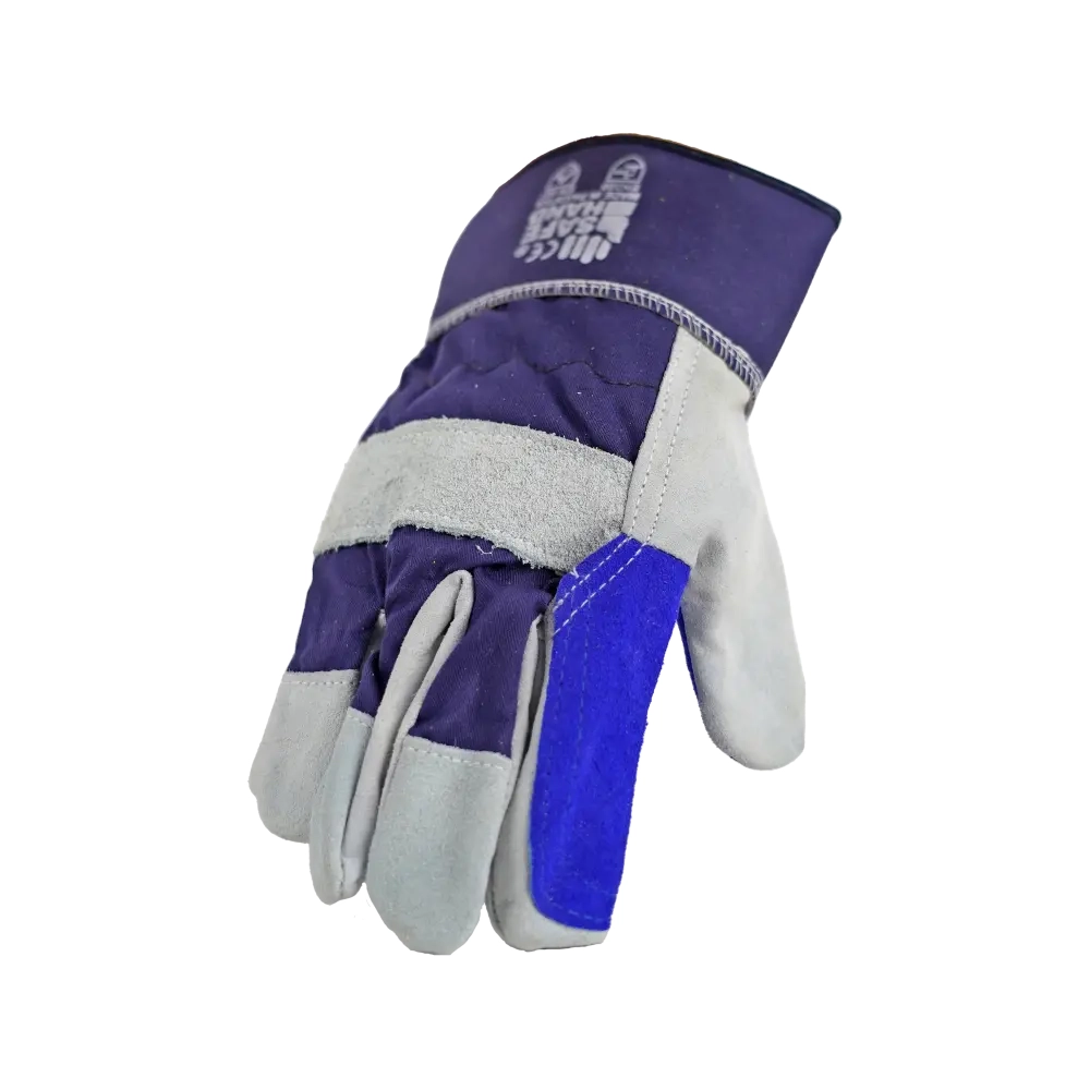 Перчатки спилковые комбинированные Сафари Плюс (Докер), Fort 0110