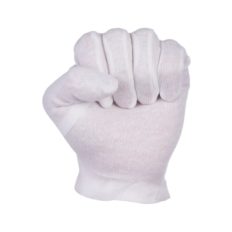 Перчатки х/б без ПВХ, 27гр, 15 класс, арт. 1802 (аналог Атом), р.8