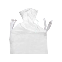 Биг-бэг четырехстропный 95 х 95 х 150 см, верх клапан, низ глухой