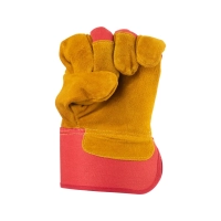 Перчатки спилковые комбинированные, 0112-11 RU