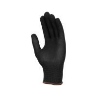 Перчатки нейлоновые без ПВХ, арт.1423 черные (р.9)