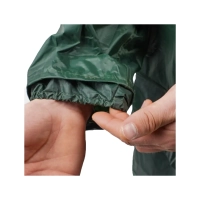 Плащ нейлон с ПВХ влагостойкий, зеленый (р. L)