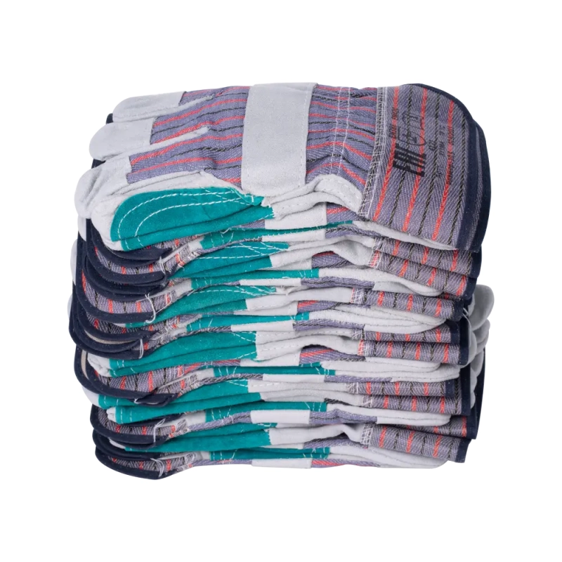 Перчатки спилковые комбинированные Сафари Плюс (Докер), Fort 0110