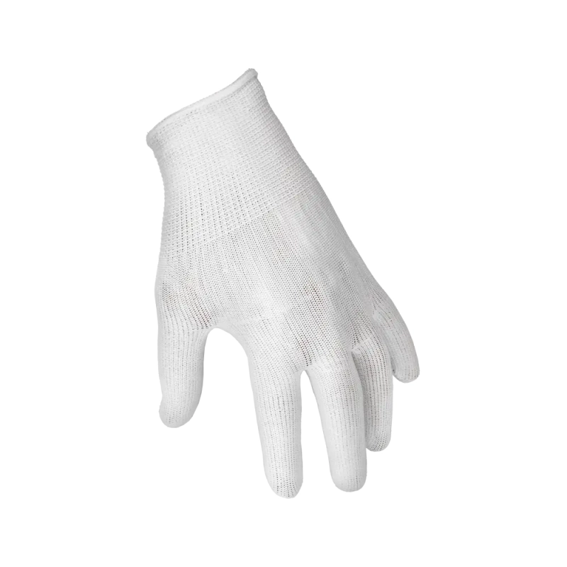 Перчатки нейлоновые без ПВХ, арт.1402 (р.9-11) белые