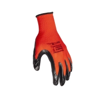 Перчатки нейлоновые с нитрилом 7111 (р.10)