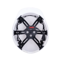 Каска защитная КОМАНДОВАТЬ ТУТ БУДУ Я с храповым механизмом